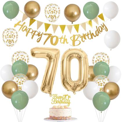 ideias decoração 70 anos