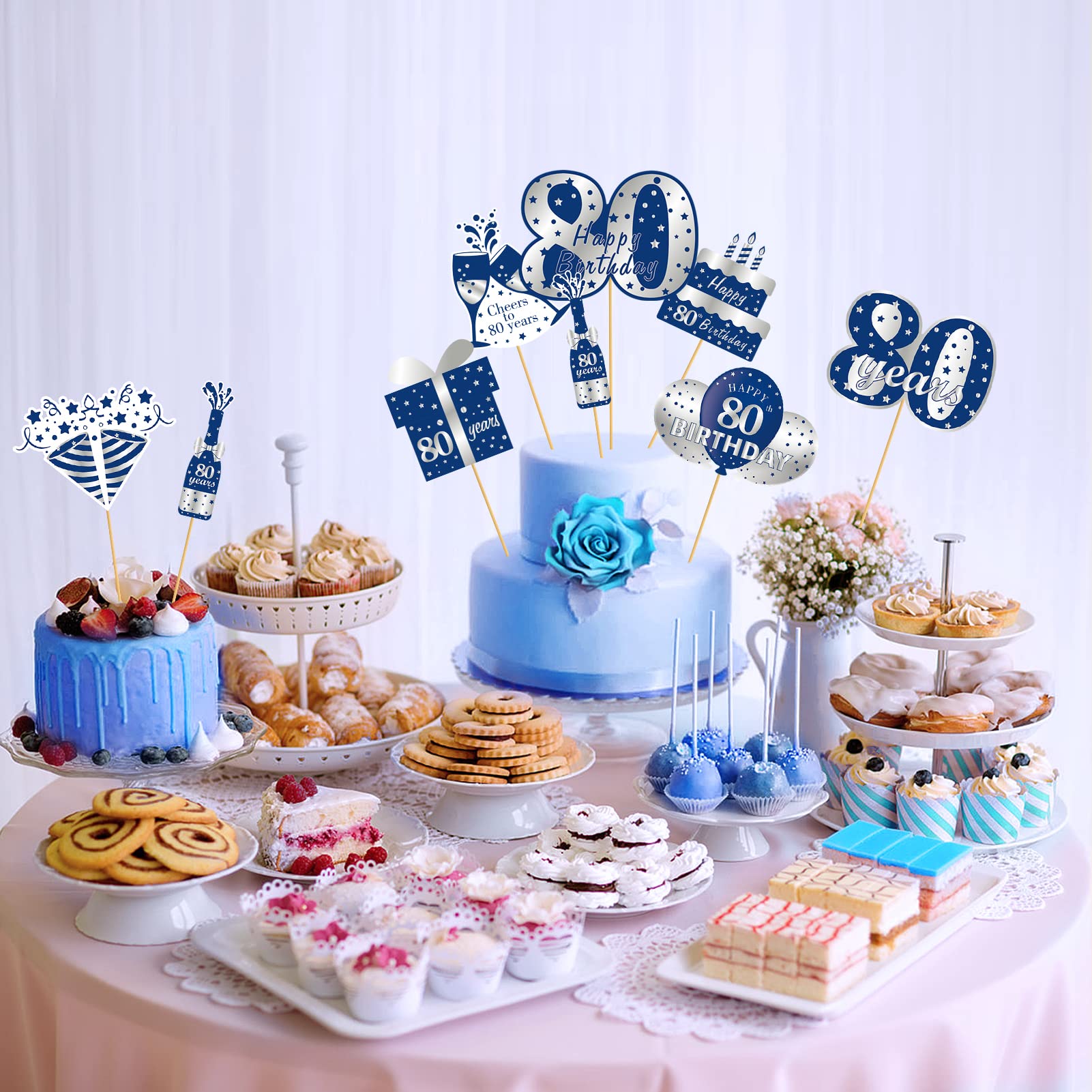 decoração 80 anos masculino