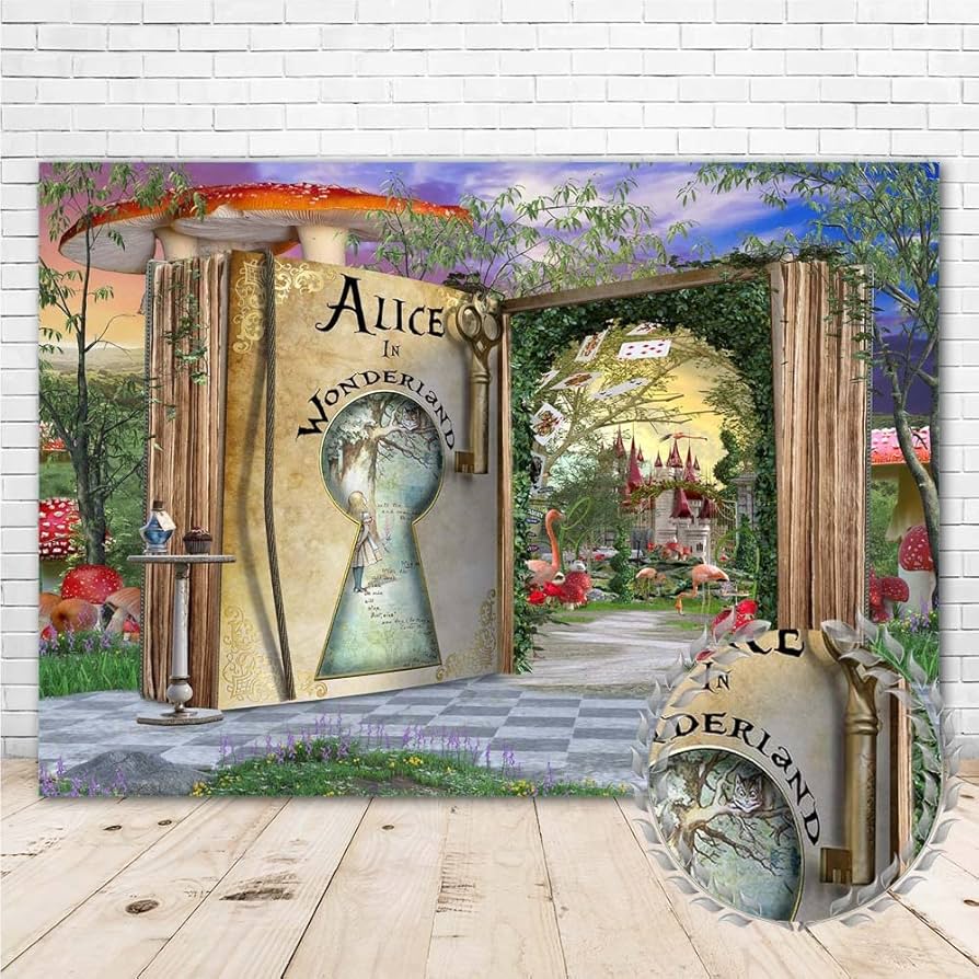 decoração alice no pais das maravilhas adulto