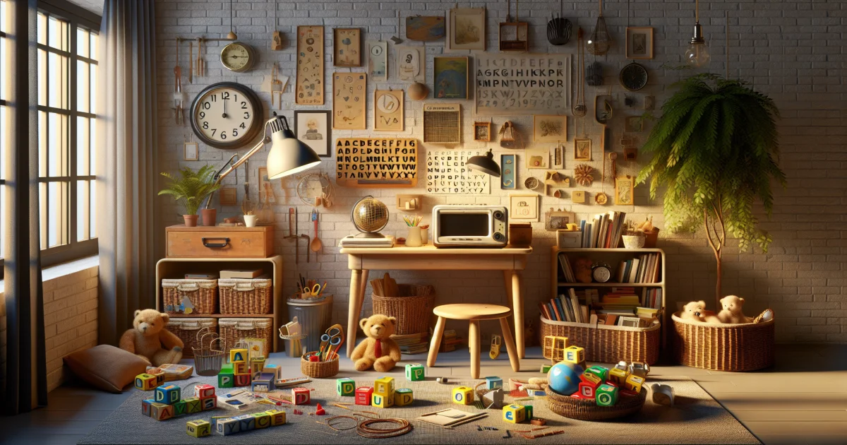 ideias criativas para ambiente alfabetizador em casa