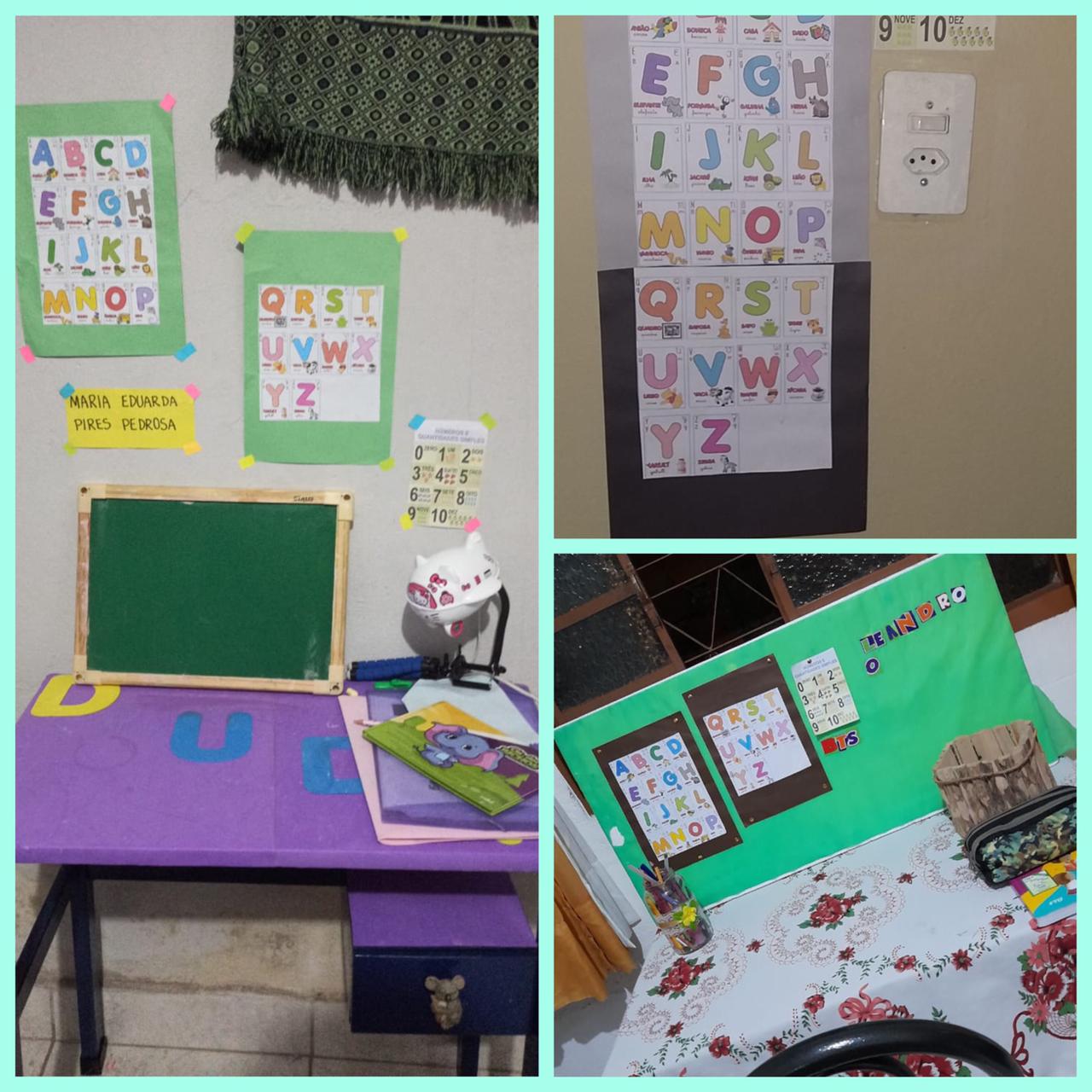 como usar massinha para modelar letras em ambiente alfabetizador