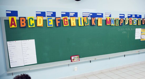 decoração ambiente alfabetizador