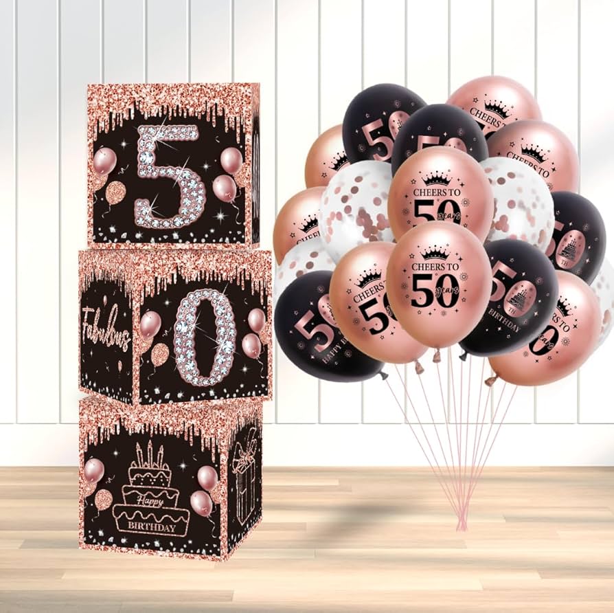 decoração aniversário 50 anos mulher