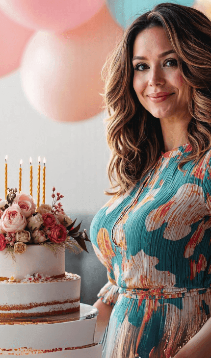 decoração festa 50 anos mulher com tema anos 80