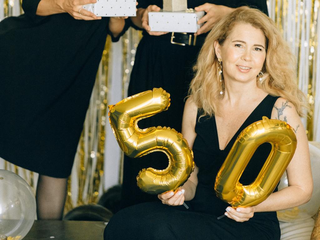 decoração aniversário 50 anos mulher
