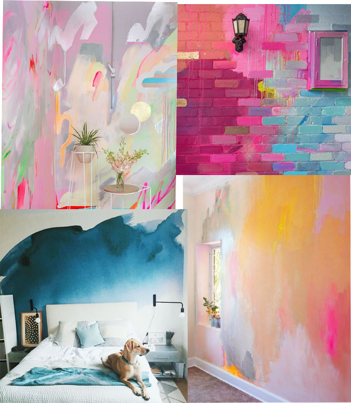 cores fluidas decoração