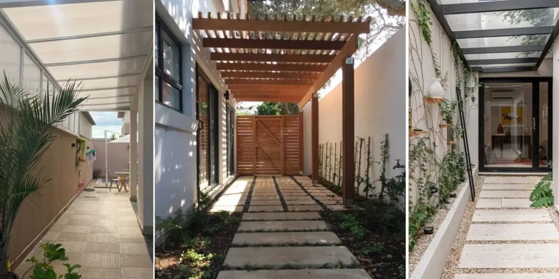 ideias de decoração para área externa de cobertura pequena