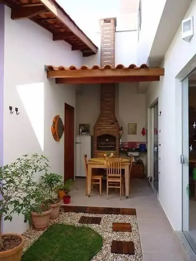 ideias para área externa pequena e barata