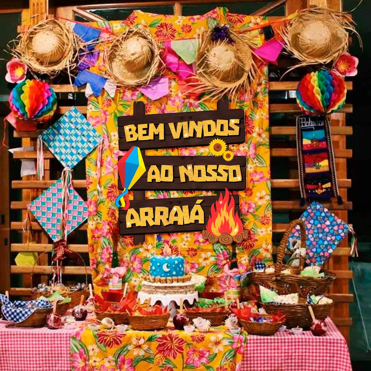 decoração arraia barata
