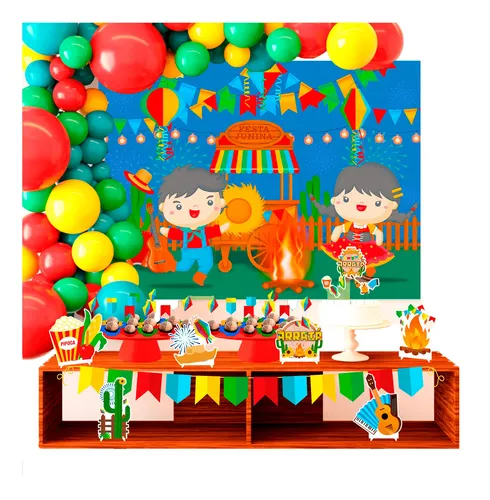 decoração arraia moderna