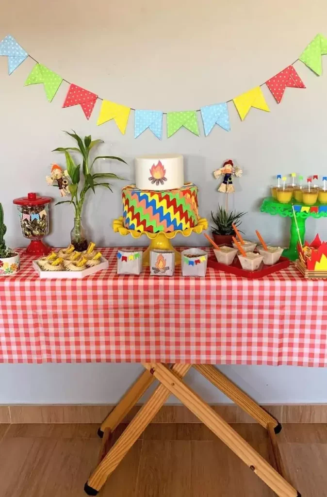 decoração arraia infantil