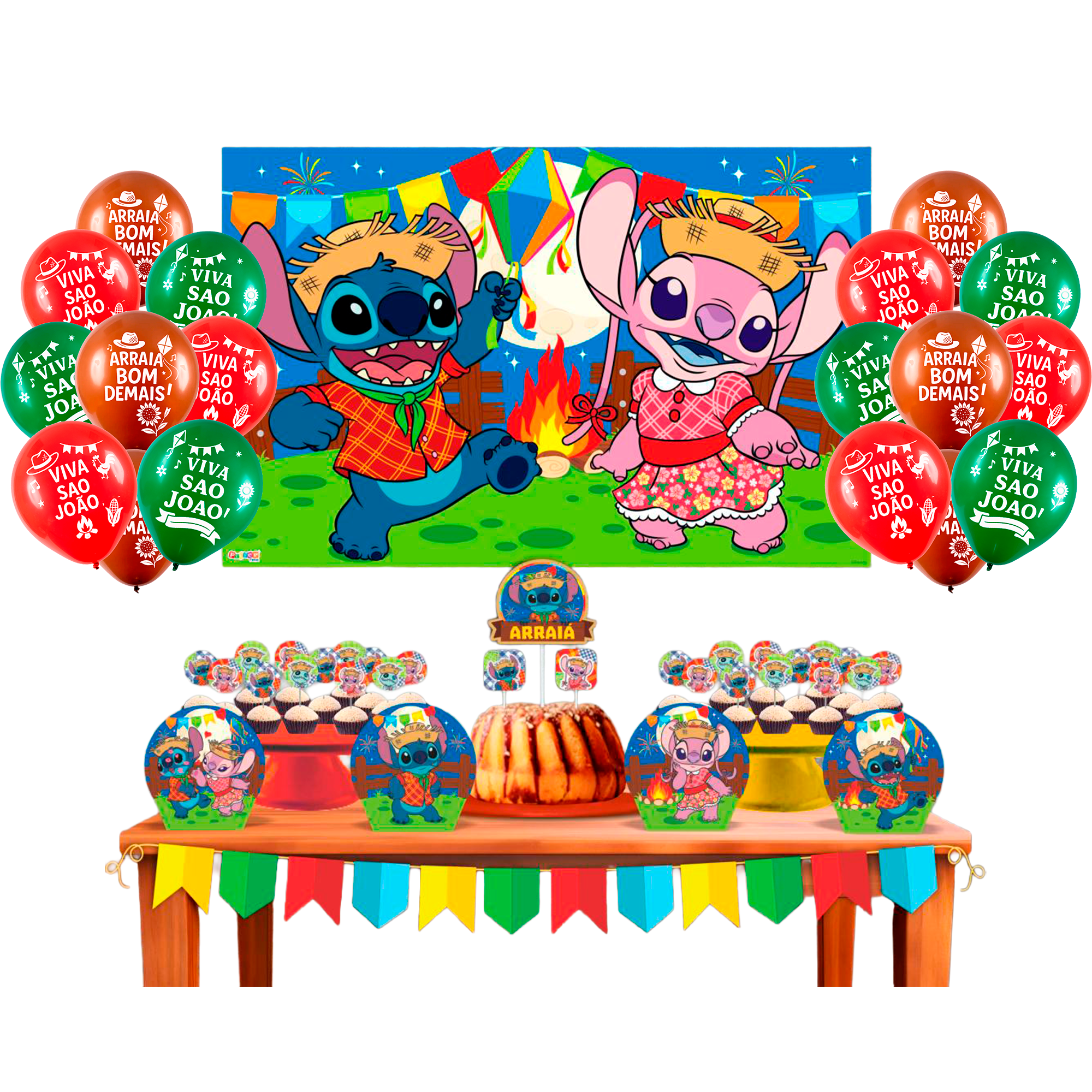 decoração arraia barata