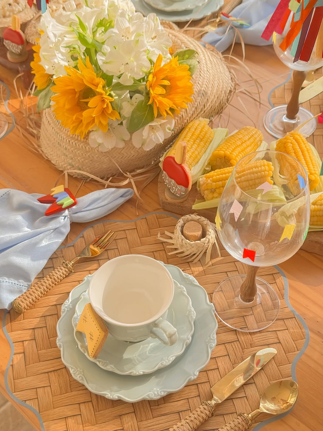 Decoração de mesa junina: dicas para um visual autêntico