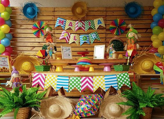 decoração arraiá junino