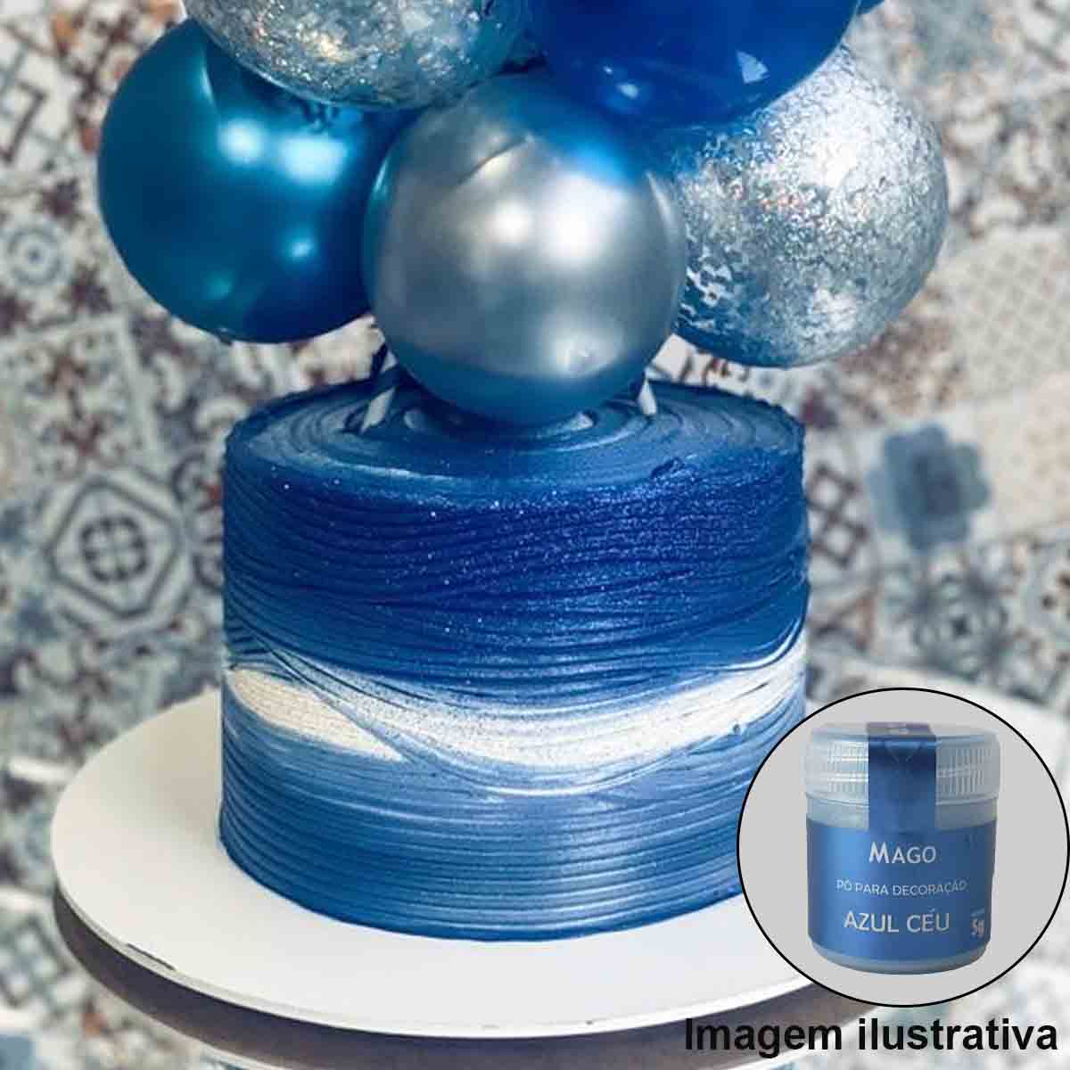 decoração de escritório azul e prata masculino
