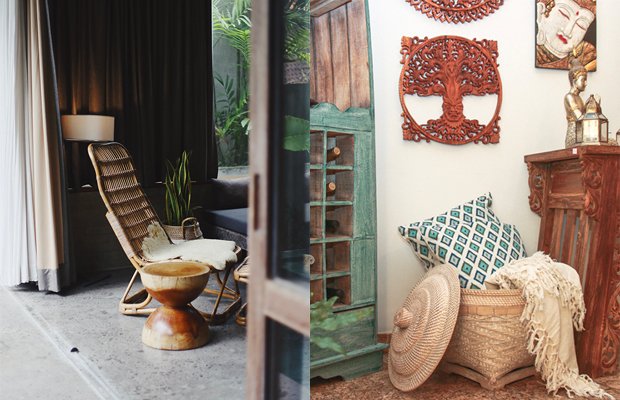 materiais naturais decoração