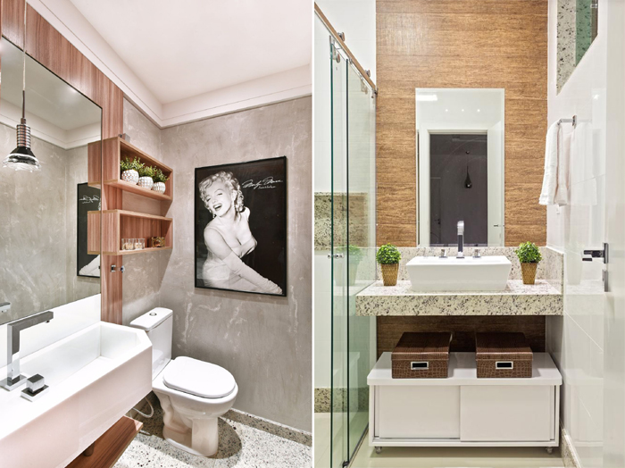 decoração banheiro