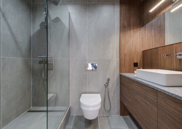 ideias decoração banheiro apartamento pequeno moderno