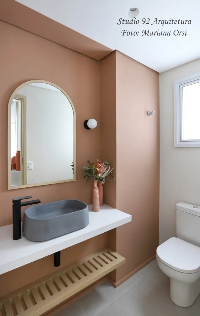 ideias decoração banheiro apartamento pequeno moderno