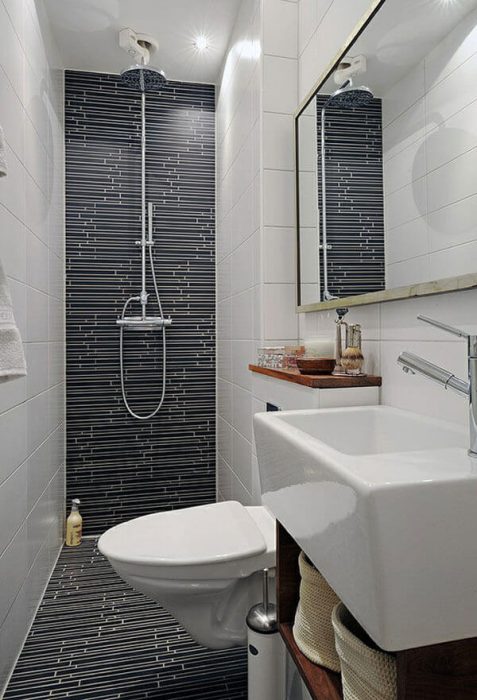 ideias banheiro simples e bonito