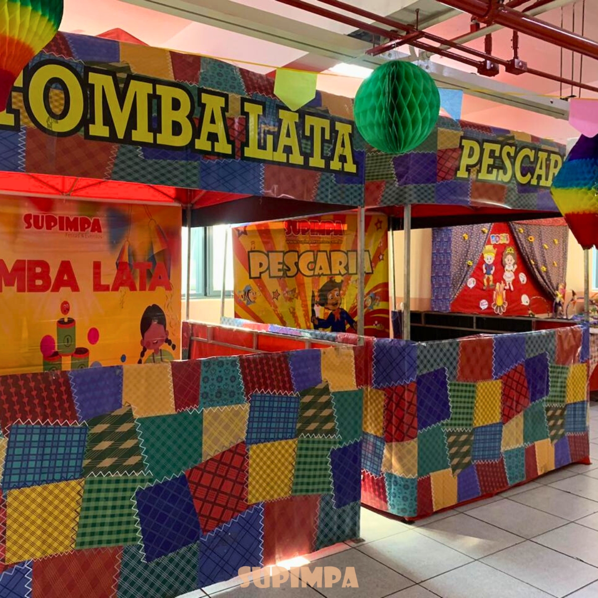decoração barraca festa junina barata