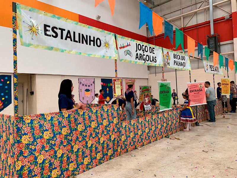 decoração barraca de doces festa junina
