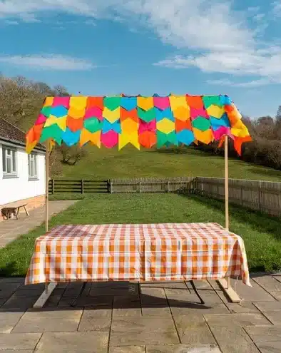 decoração barraca do beijo festa junina