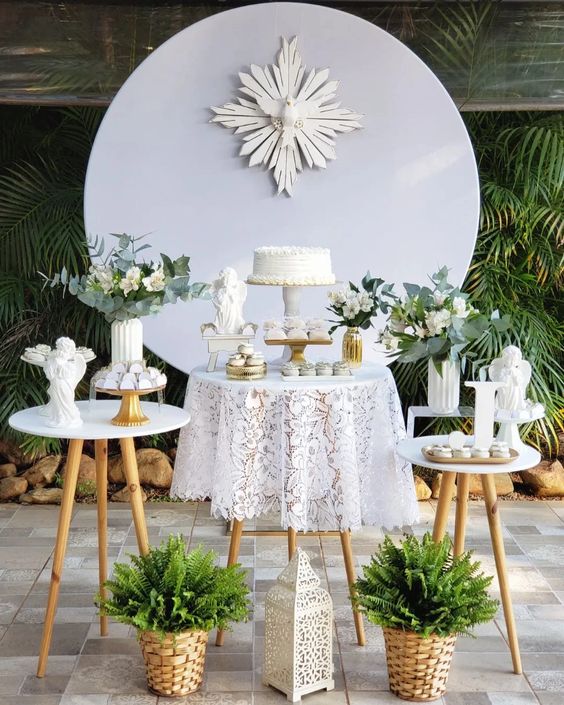 decoração batizado afetiva