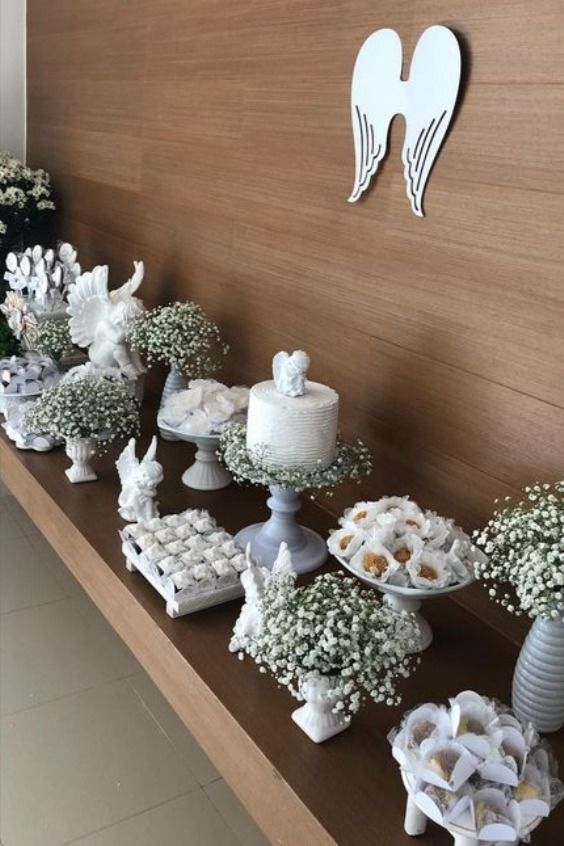 decoração batizado com balões