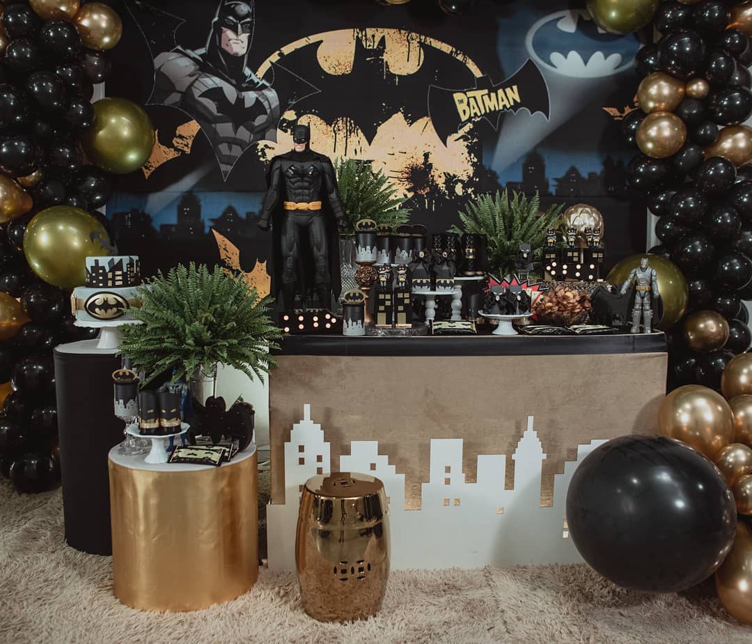 paleta de cores batman luxo