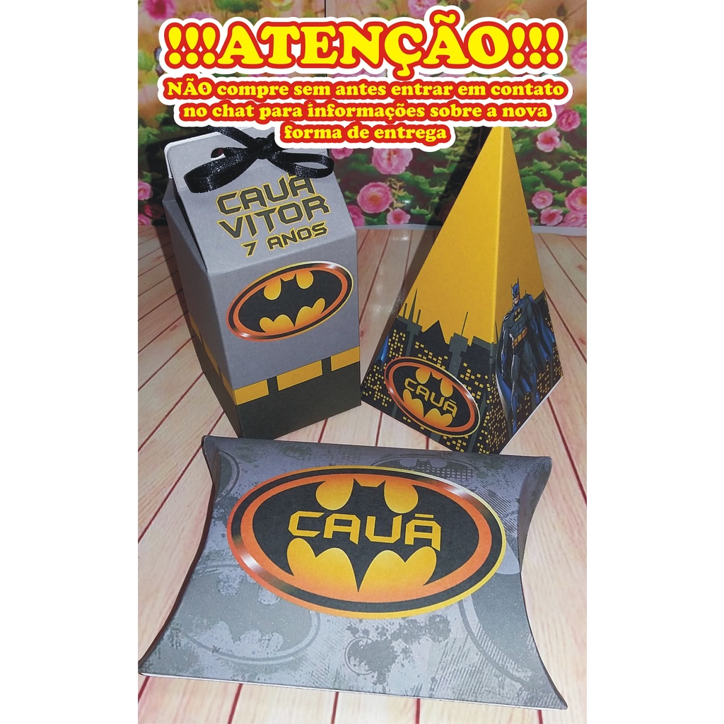 acessórios de luxo batman