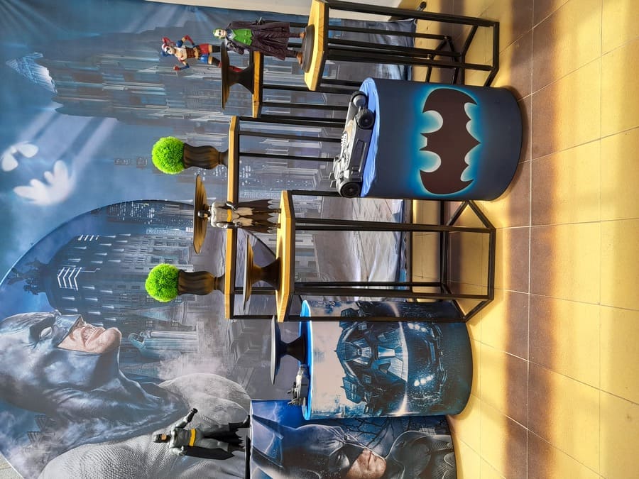 iluminação ambiente batcaverna