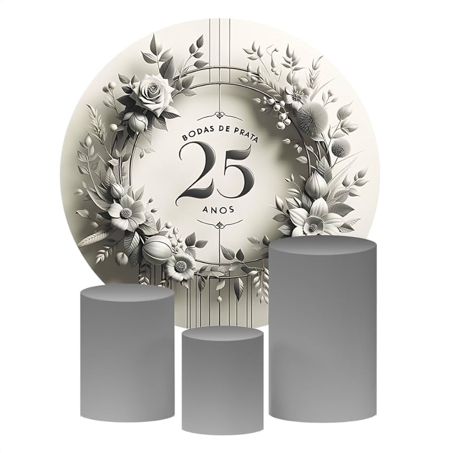 decoração bodas de prata rústica