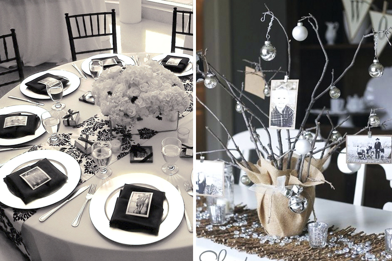 decoração bodas de prata luxuosa