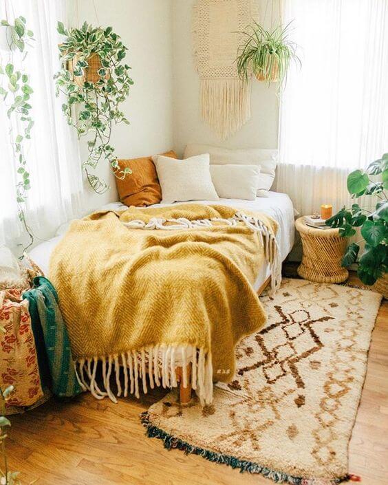 como criar um ambiente boho autêntico