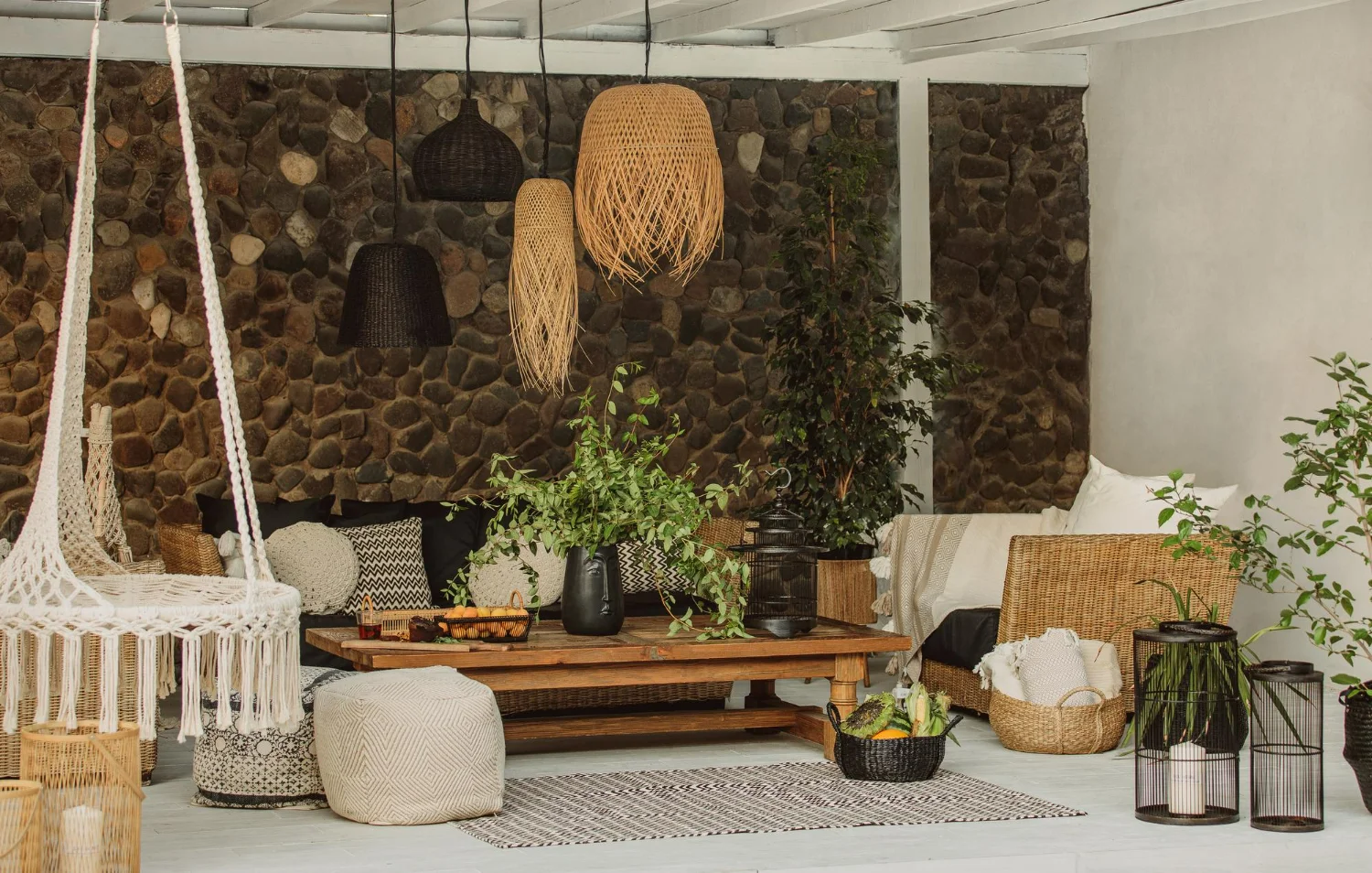 decoração boho vs decoração escandinava