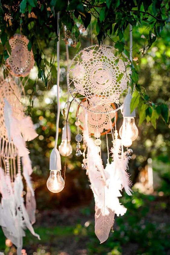 custo decoração casamento boho chic como economizar