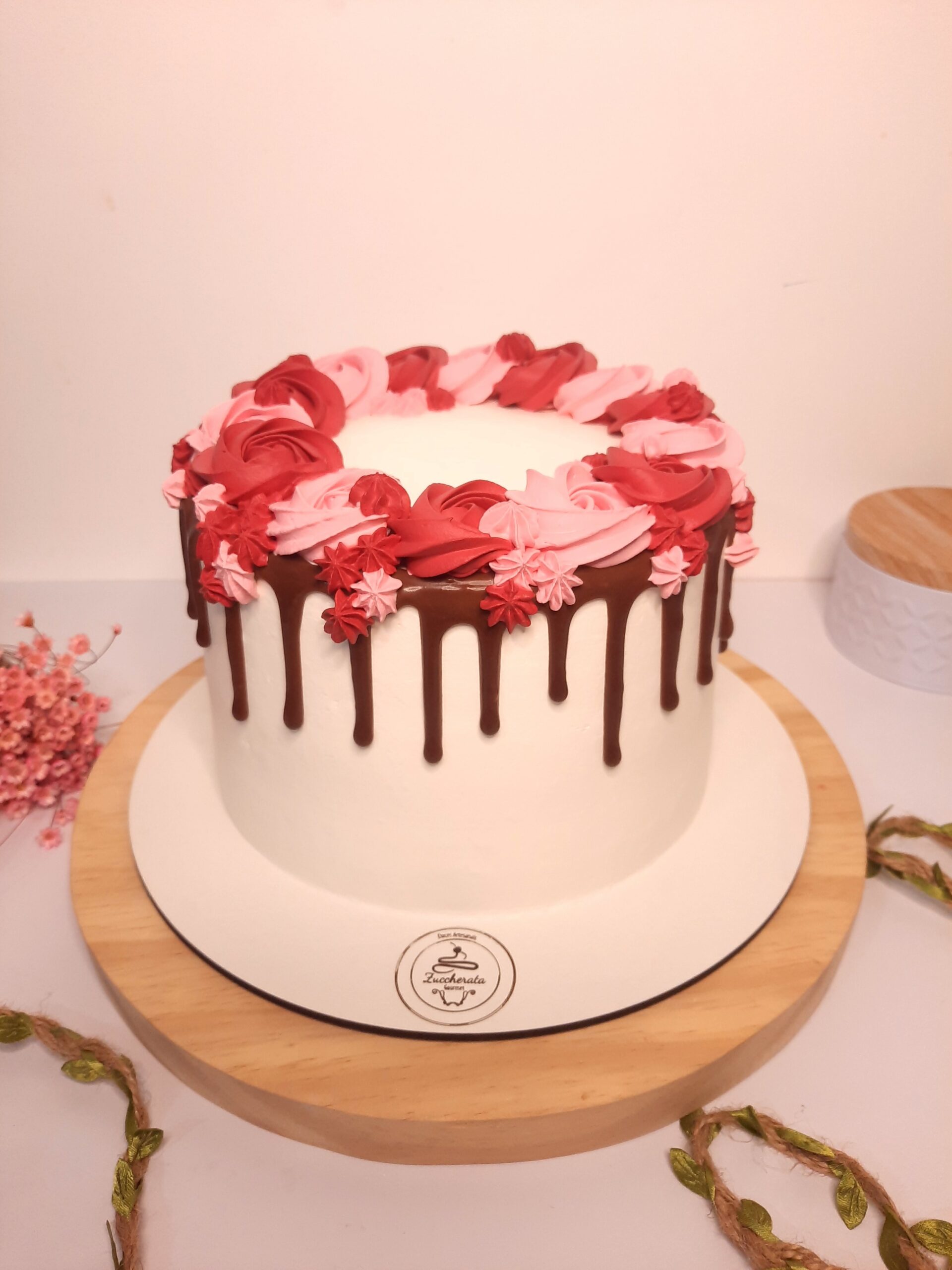 decoração bolo aniversário simples