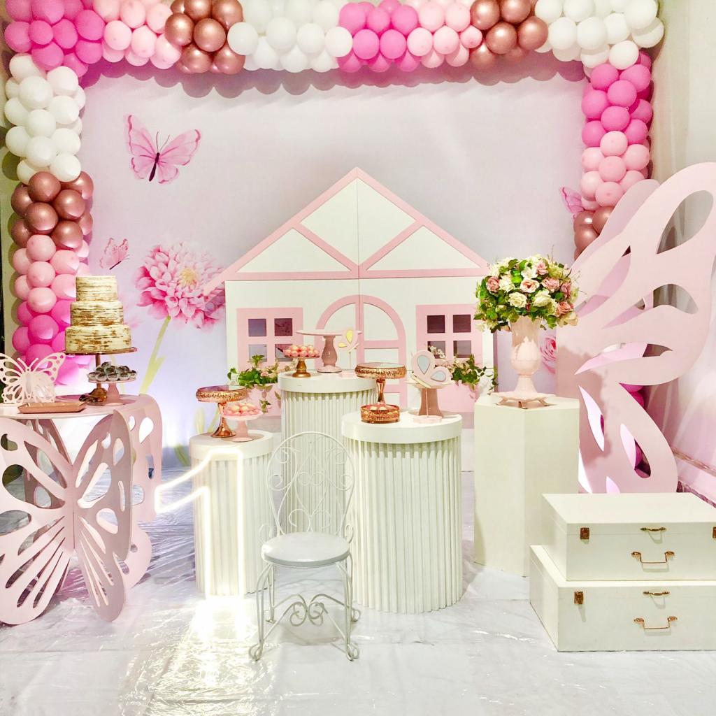 decoração festa infantil borboleta
