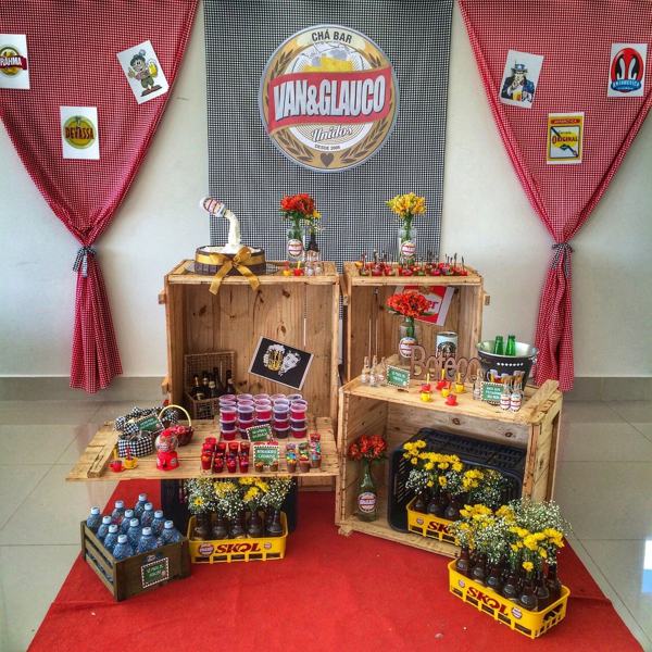 decoração boteco barata