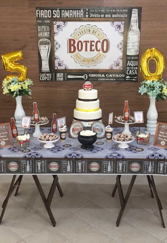 como fazer decoração boteco