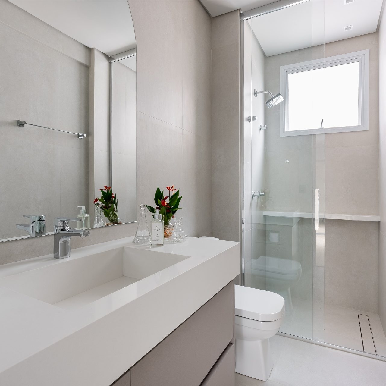 decoração box banheiro