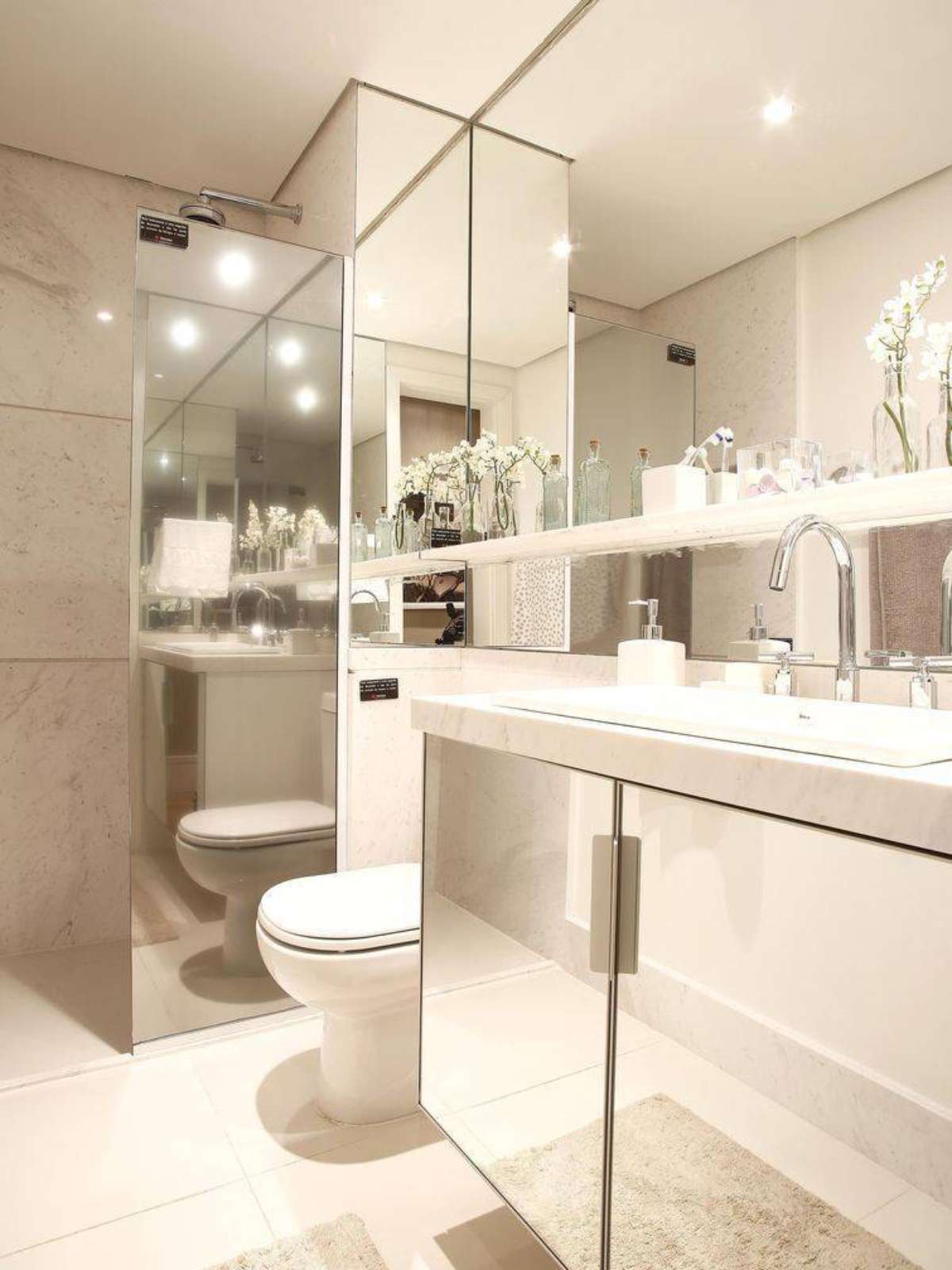 decoração box banheiro