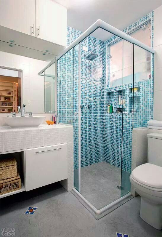 decoração box banheiro