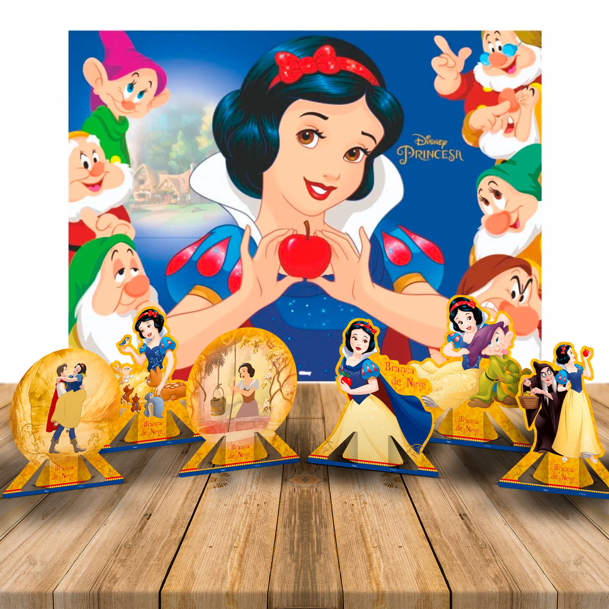 lembrancinha branca de neve simples
