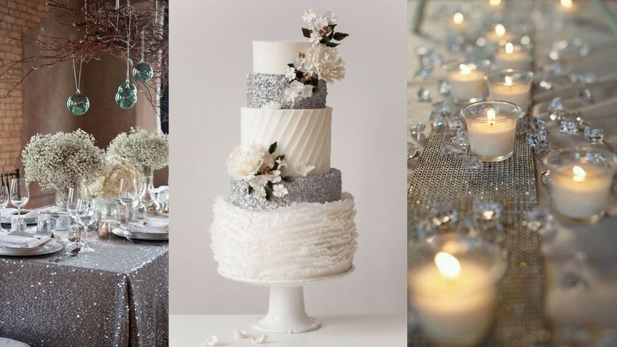 quanto custa decoração branco e prata para festa