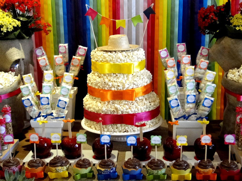 quanto custa uma decoração caipira simples