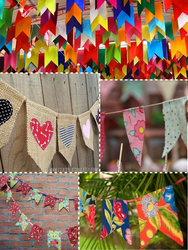 decoração caipira simples