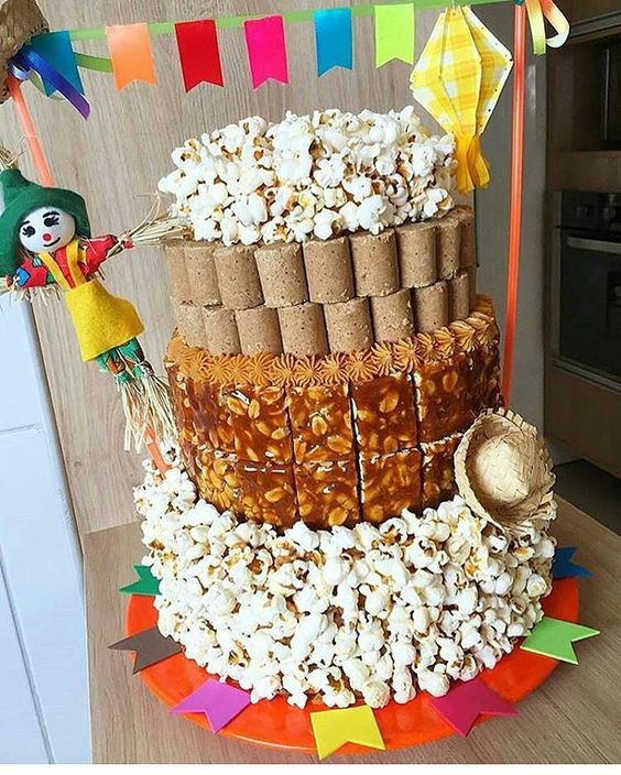 decoração caipira simples