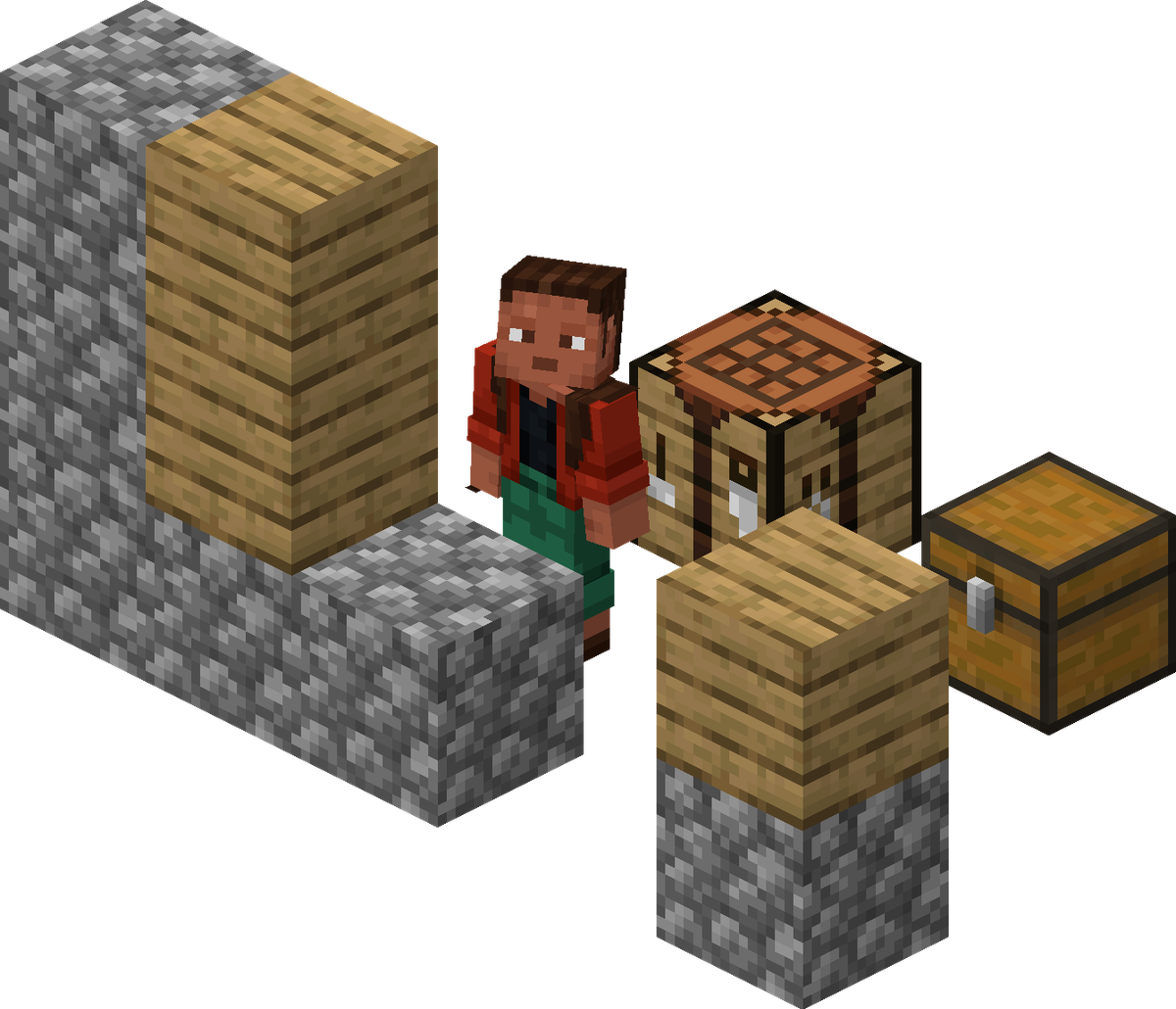 decoração cama minecraft